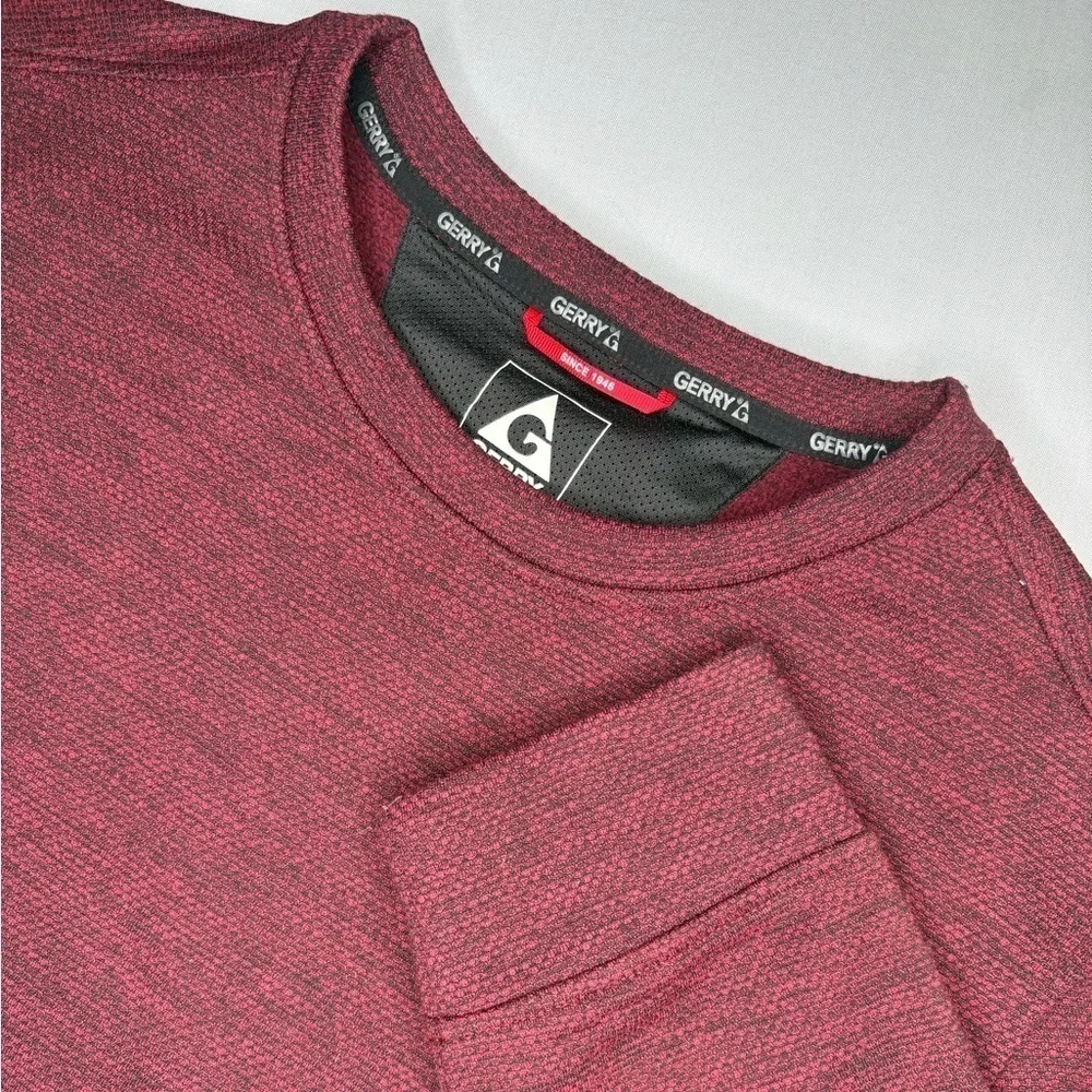 NWOT Gerry Men's Textured Crew Pullover Crewneck | Size XL